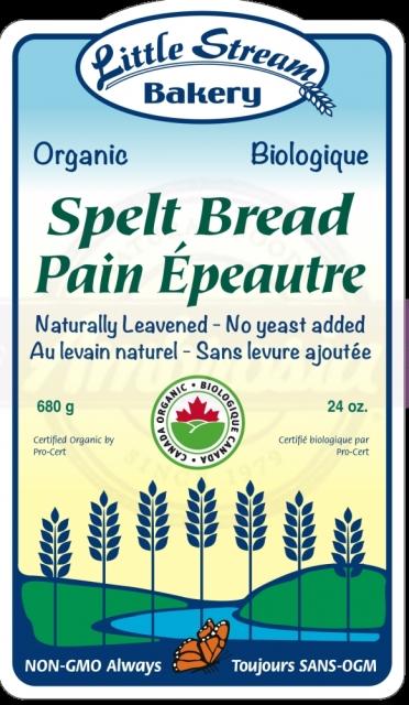 Little Stream Bakery Organic Spelt Bread