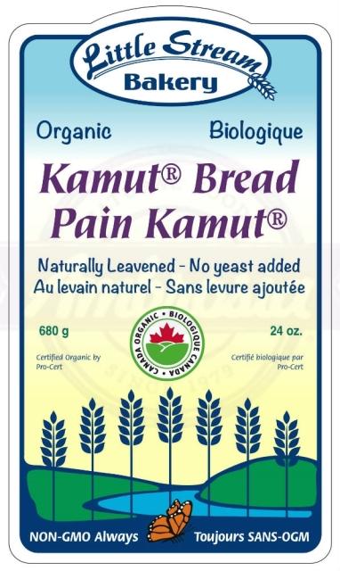 Little Stream Bakery Organic Kamut Bread