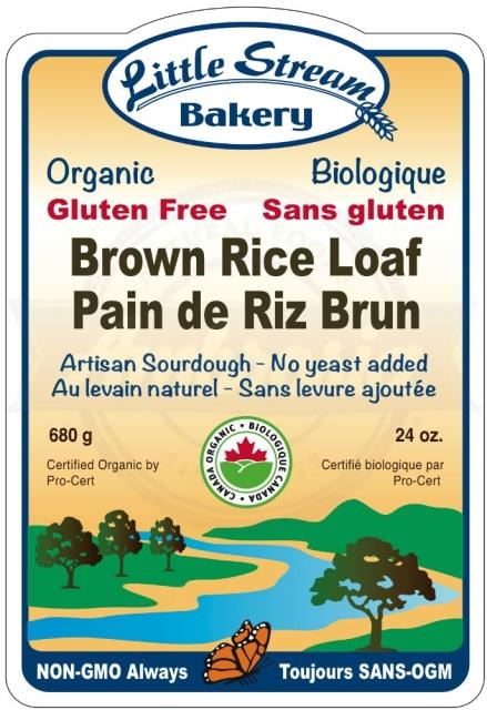 Little Stream Bakery Gluten Free Brown Rice Loaf