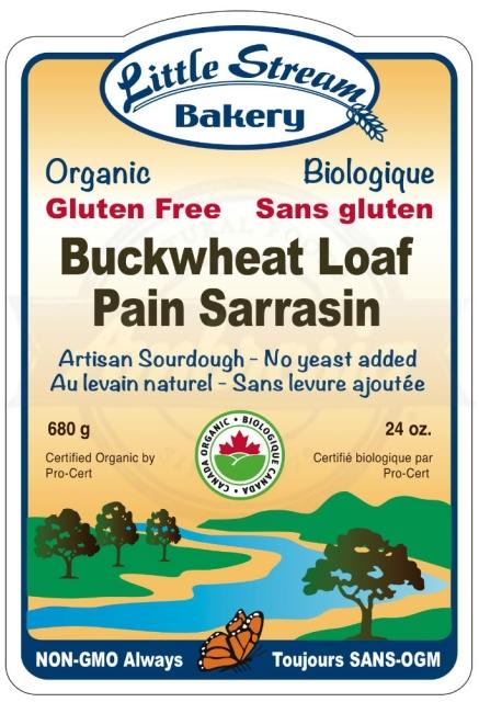 Little Stream Bakery Gluten Free Buckwheat Loaf