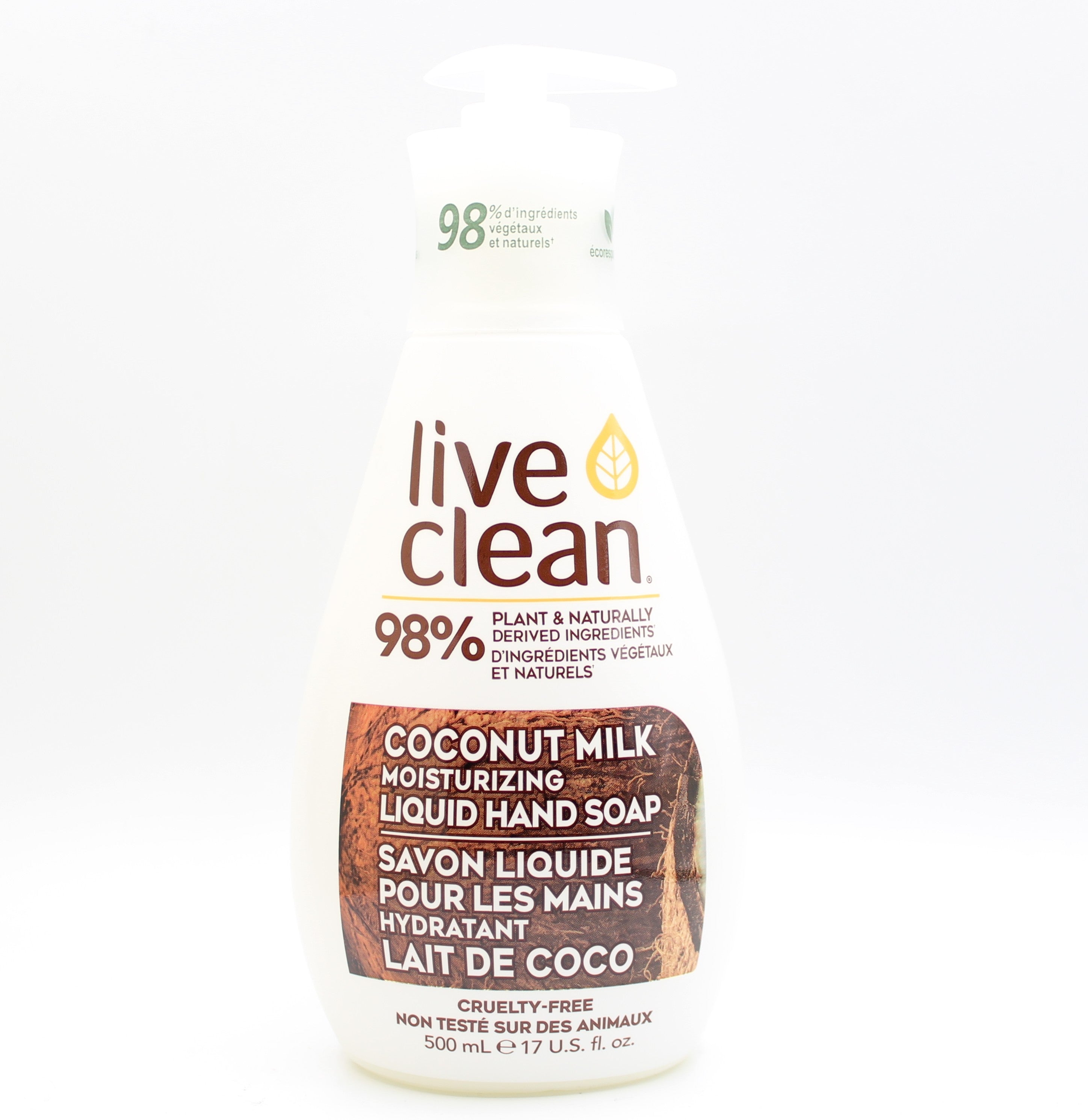 Live Clean Coconut Milk Liquid Hand Soap