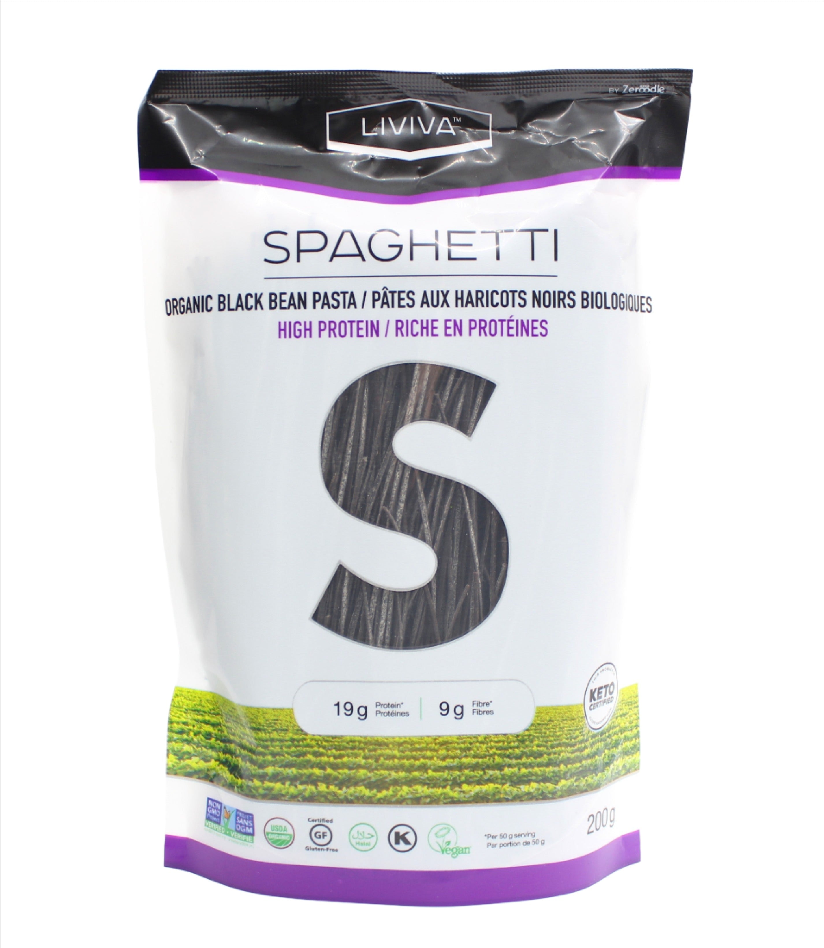 Liviva Organic Black Bean Spaghetti