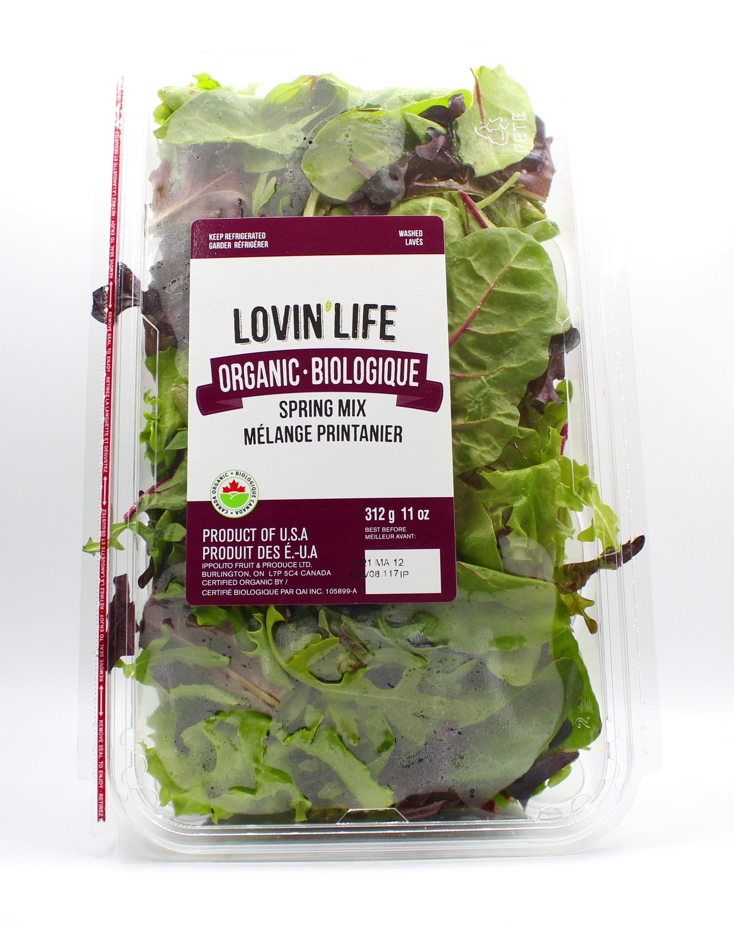Lovin Life Organic Spring Mix