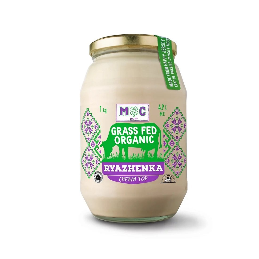 MC Dairy Organic Grass Fed Ryazhenka