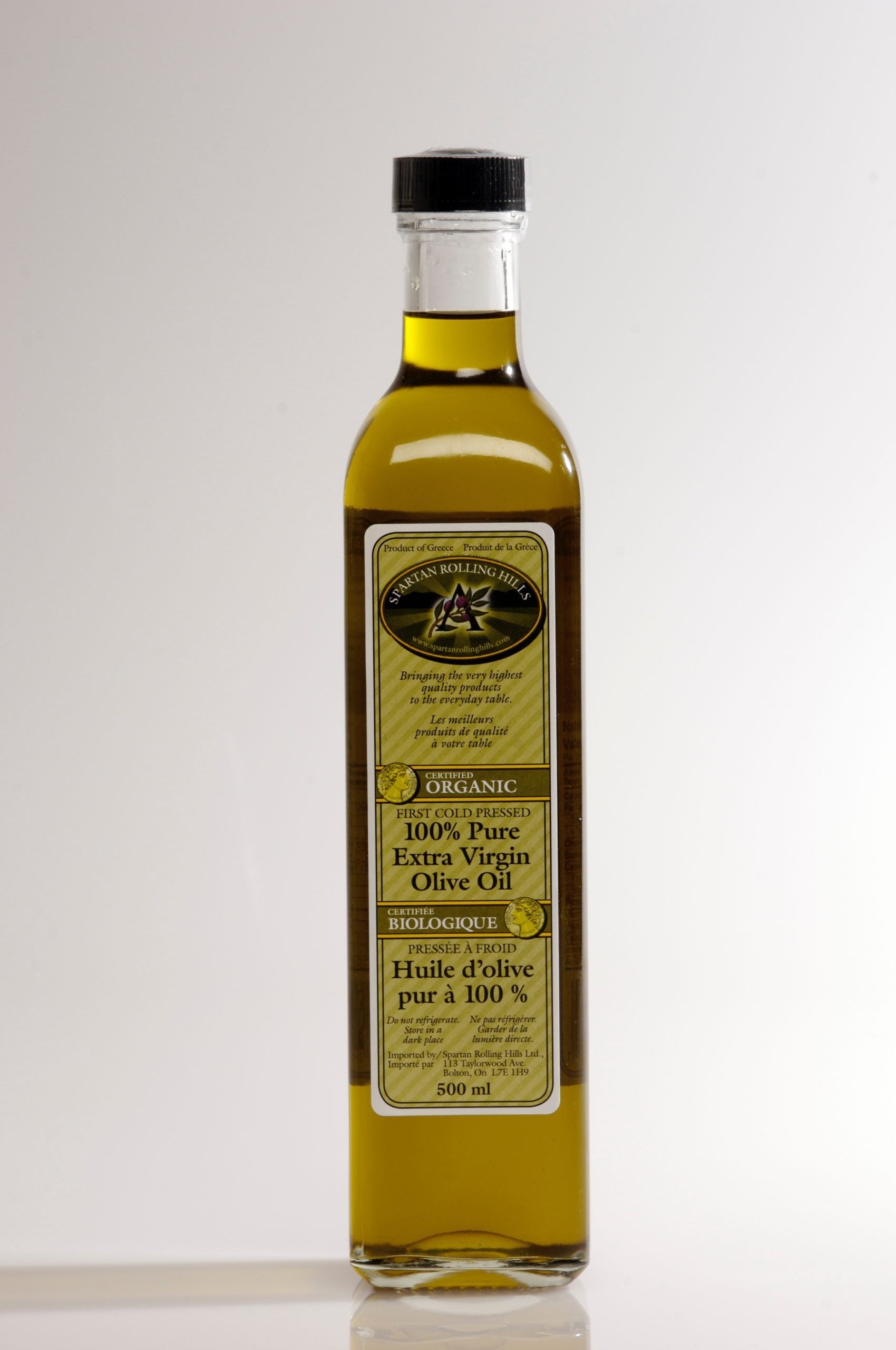 Spartan Organic Extra Virgin Olive Oil