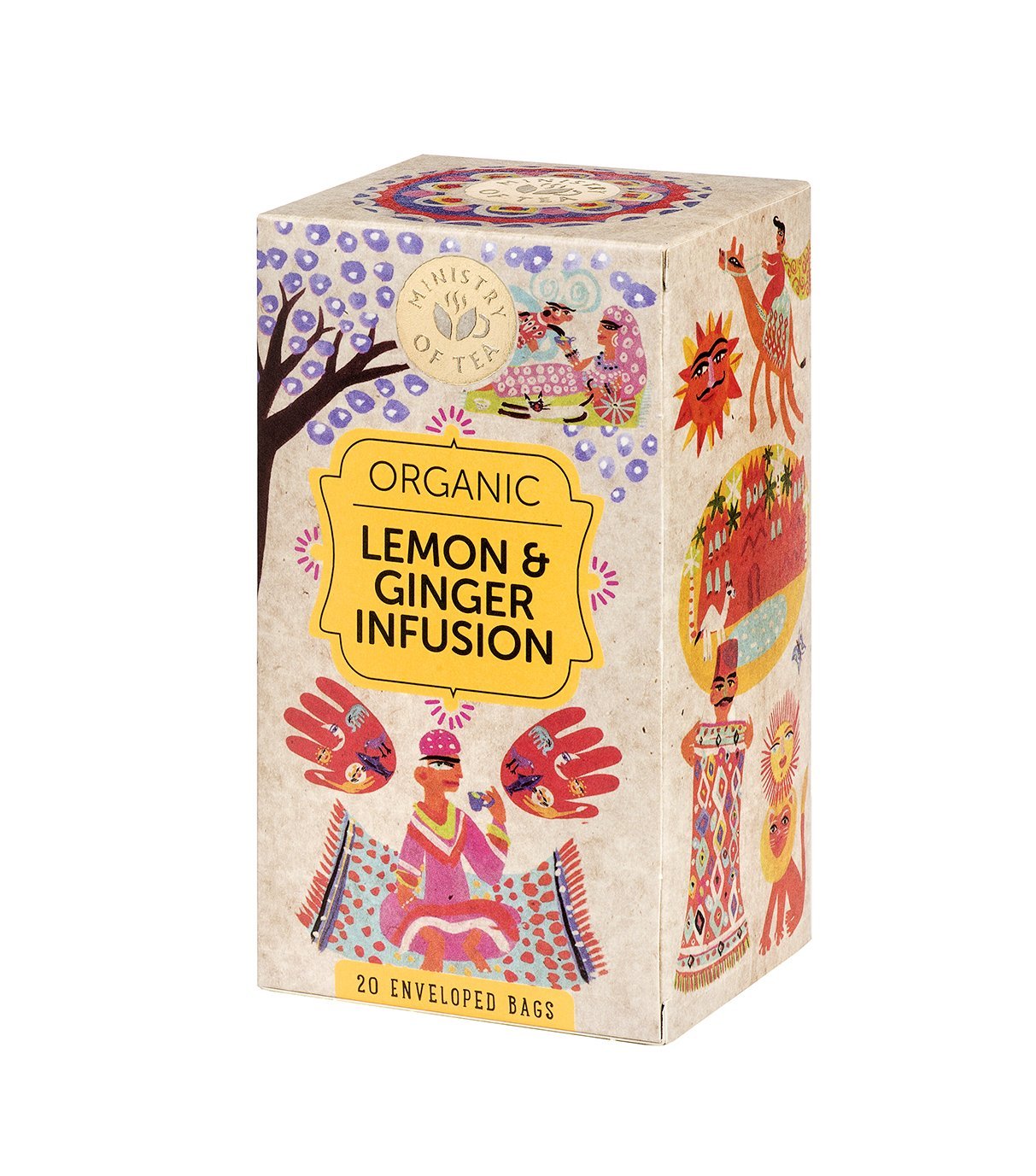 Ministry of Tea Organic Lemon Ginger Infusion Tea