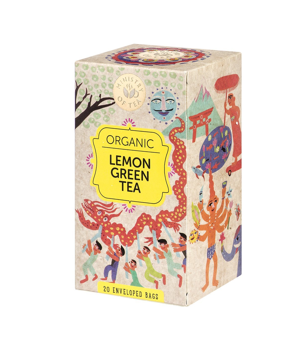 Ministry of Tea Organic Lemon Green Tea