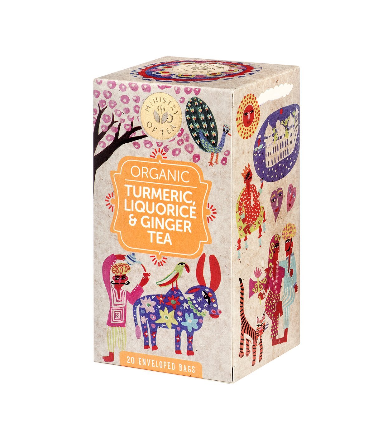 Ministry of Tea Organic Turmeric, Licorice & Ginger Tea