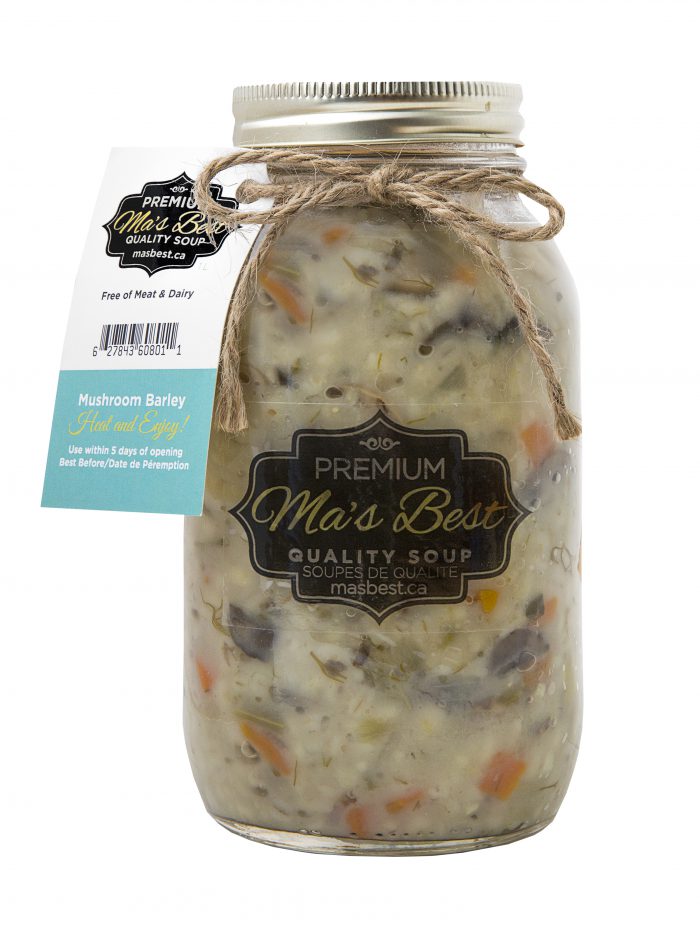 Ma's Best Mushroom Barley Soup