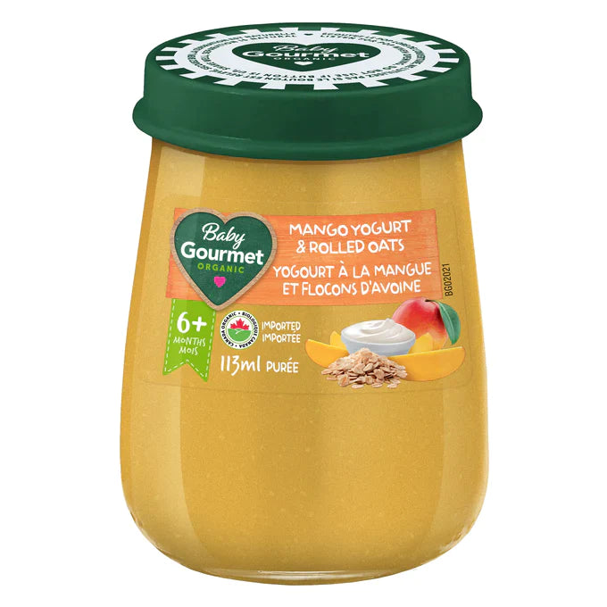Baby Gourmet Mango Yogurt & Rolled Oats Puree