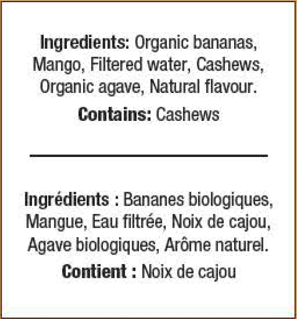 Nanashake Mango Madness Nanapops