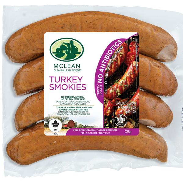 Mclean Meats Turkey Smokies