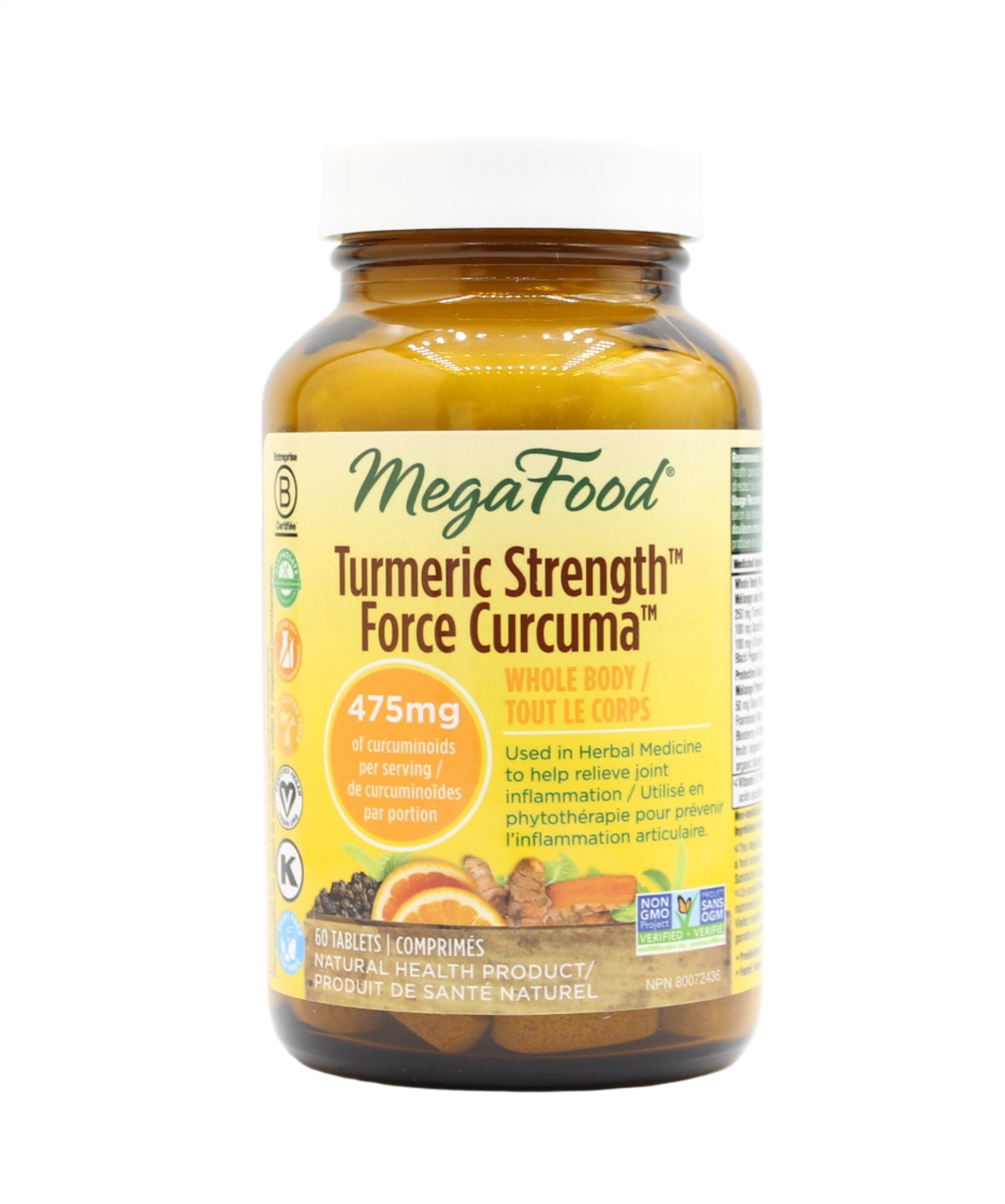 MegaFood Turmeric Strength - Whole Body