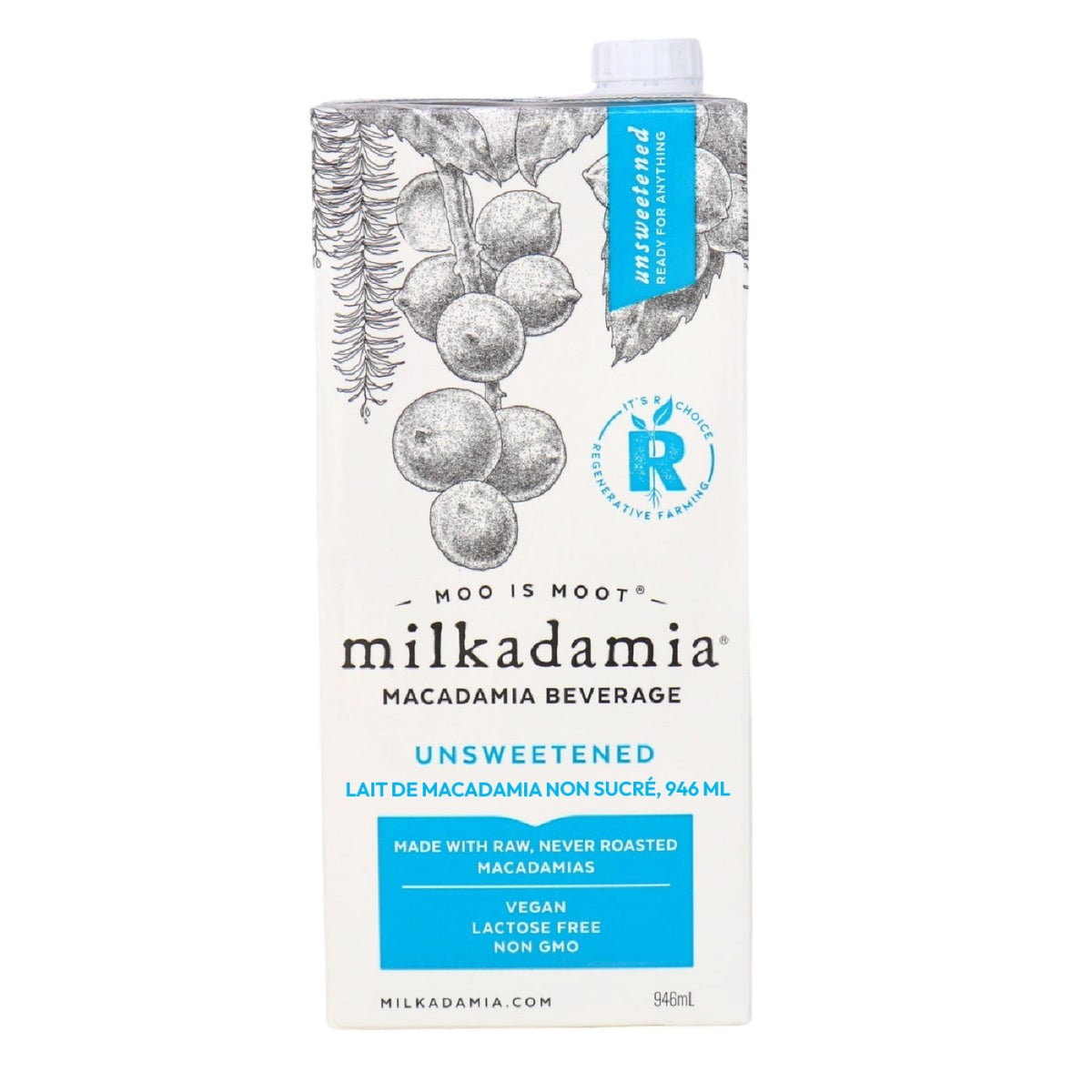 Milkadamia Unsweetened Macadamia Milk