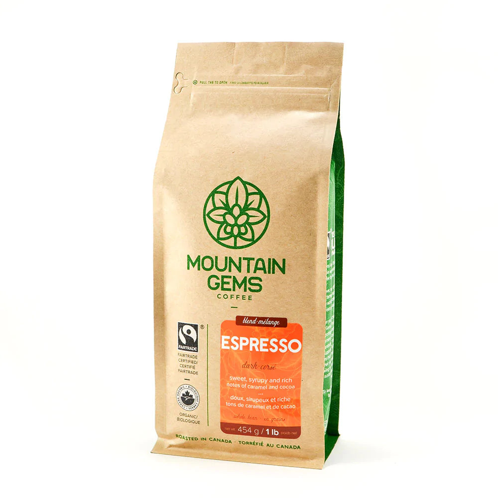 Mountain Gems Organic Espresso Dark