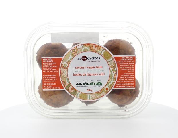 My Little Chickpea Savoury Veggie Balls