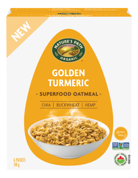 Golden Turmeric Superfood Oatmeal