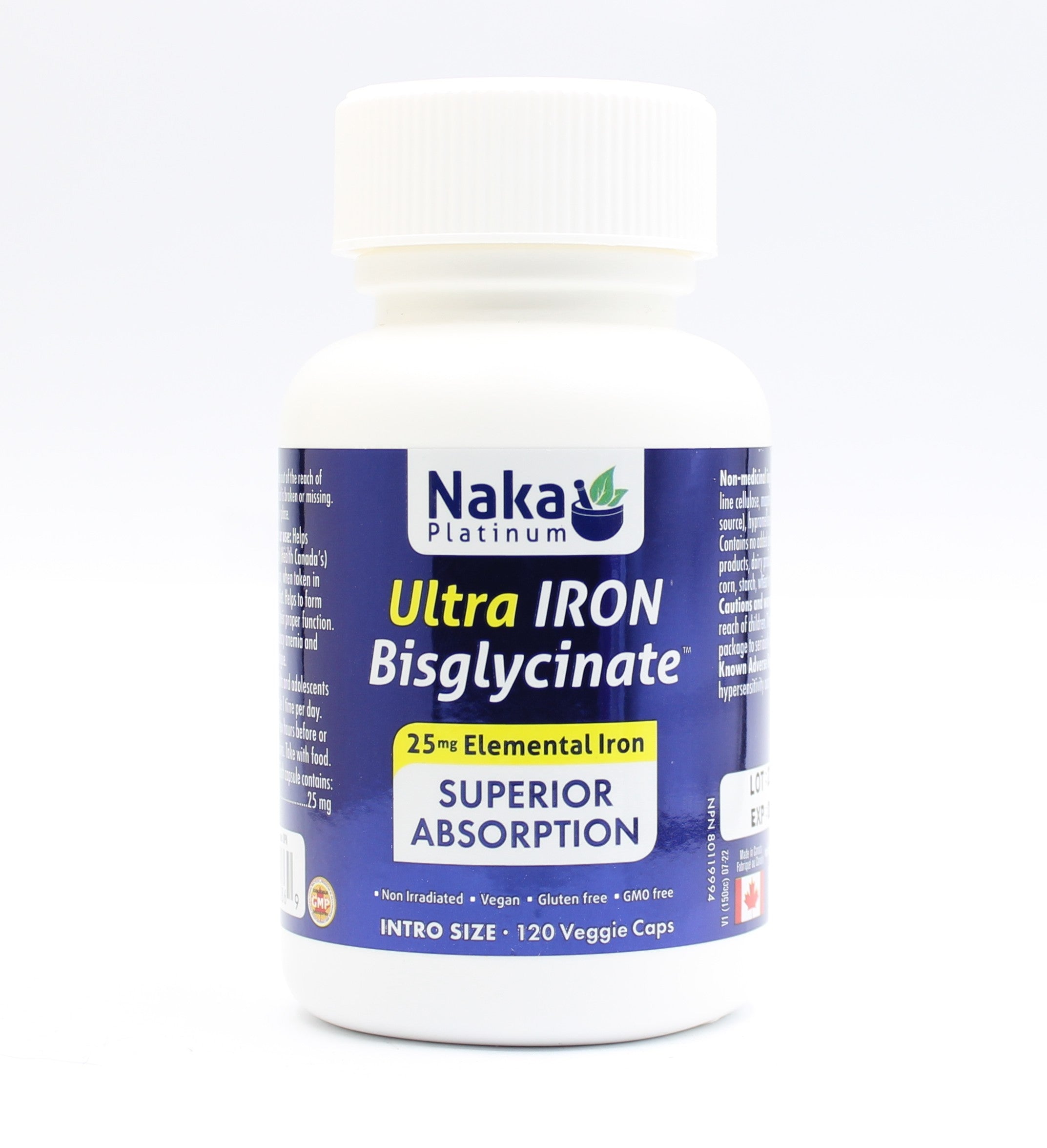 Ultra Iron Bisglycinate - 25mg