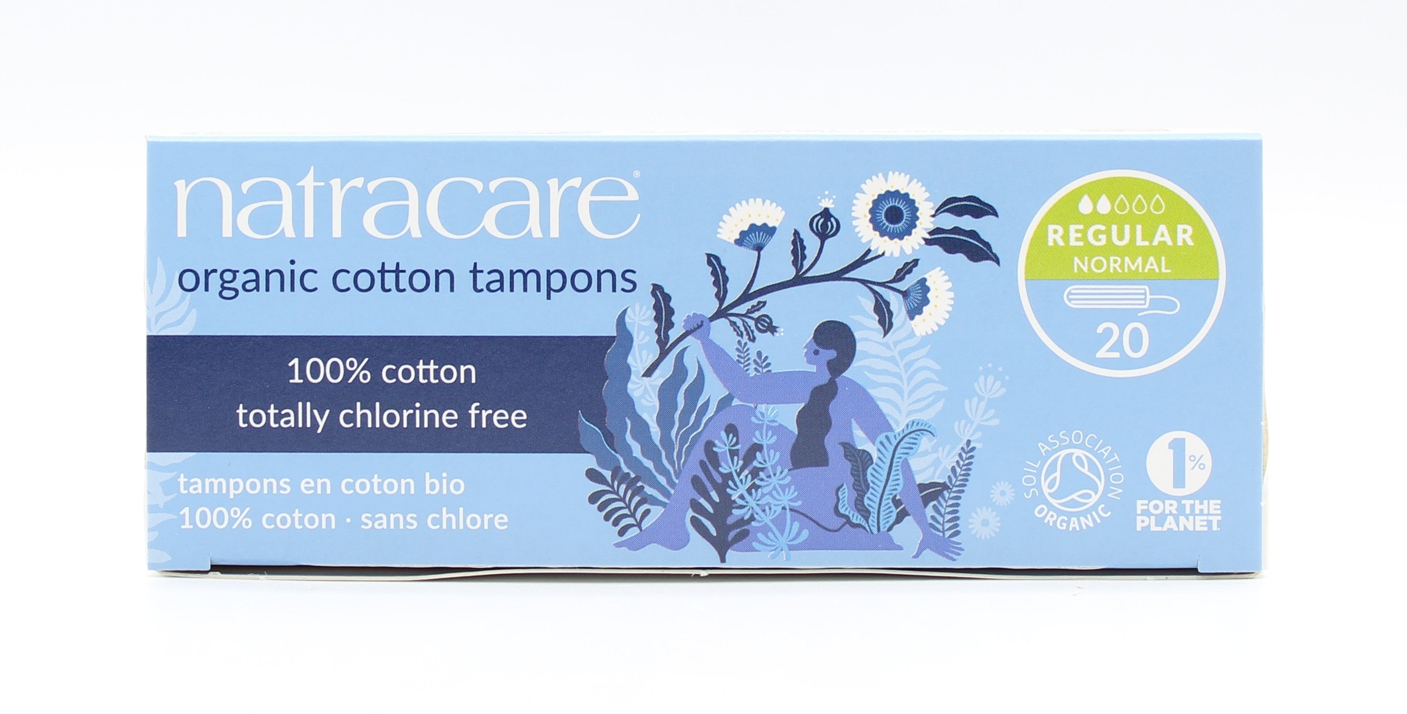 Natracare Organic Regular Non-Applicator Tampons