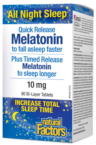 Natural Factors Bi-Layer Melatonin