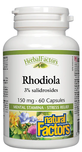 Natural Factors Rhodiola - 150mg