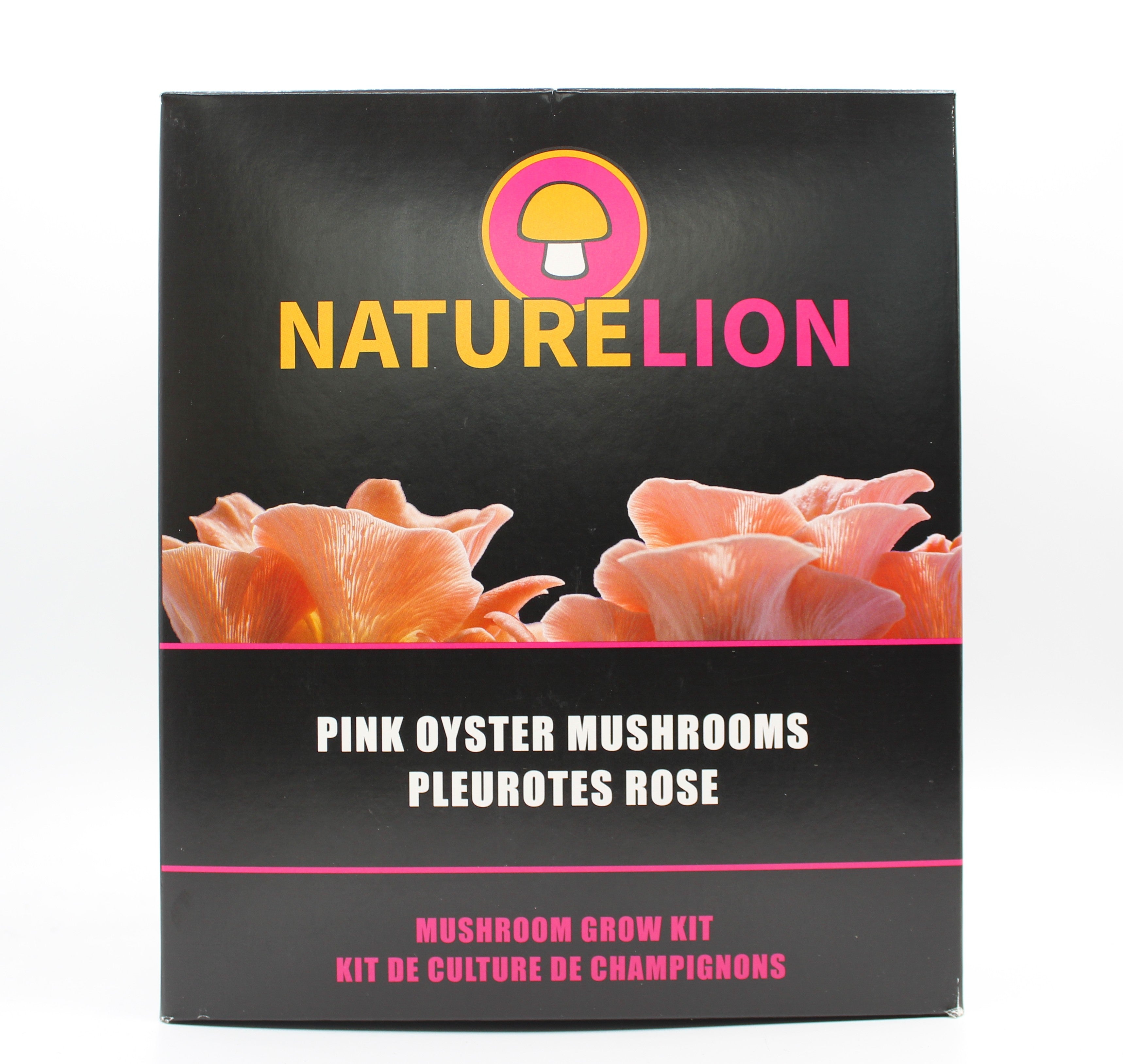 Nature Lion Pink Oyster Mushroom Grow Kit