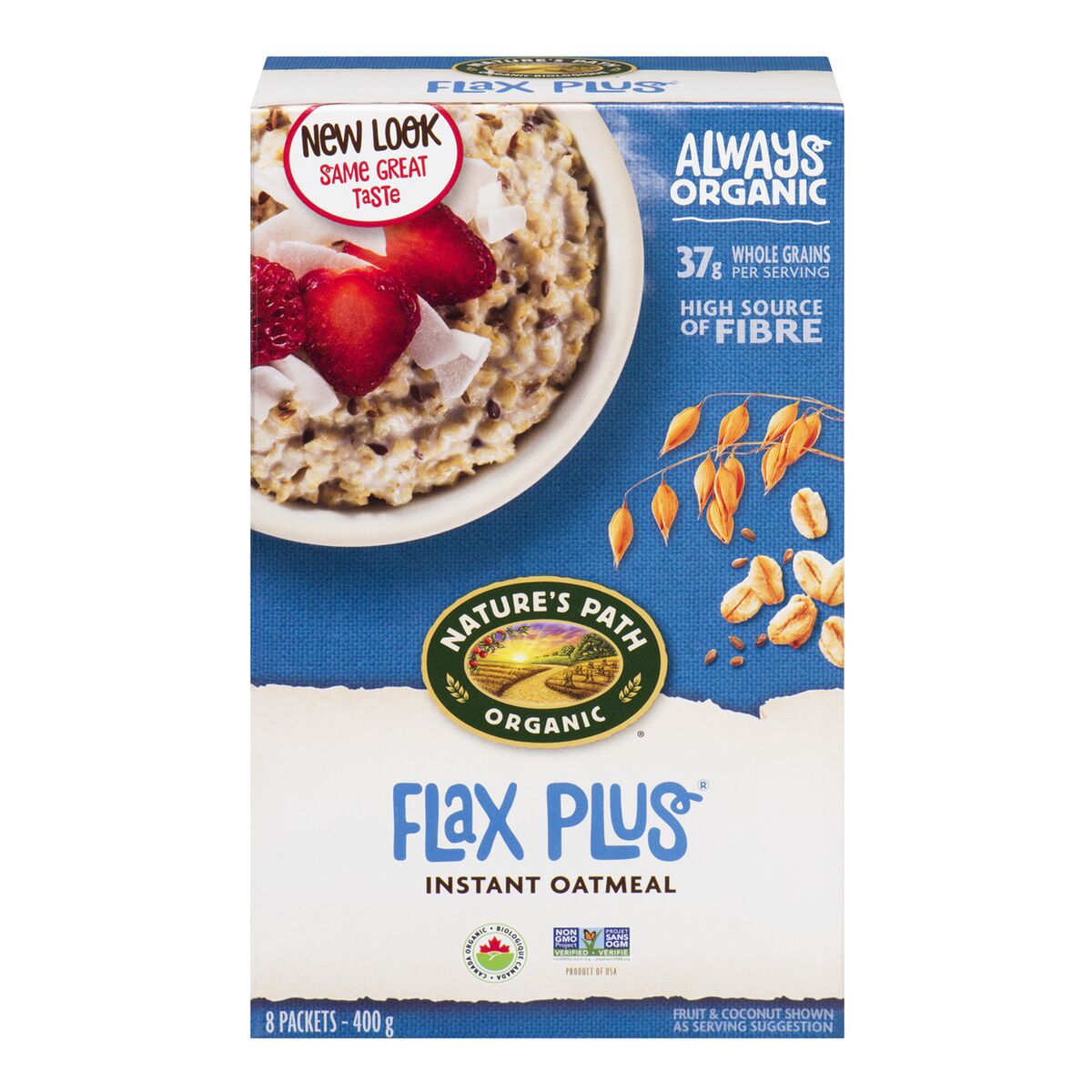 Nature's Path Organic Flax Plus Hot Oatmeal