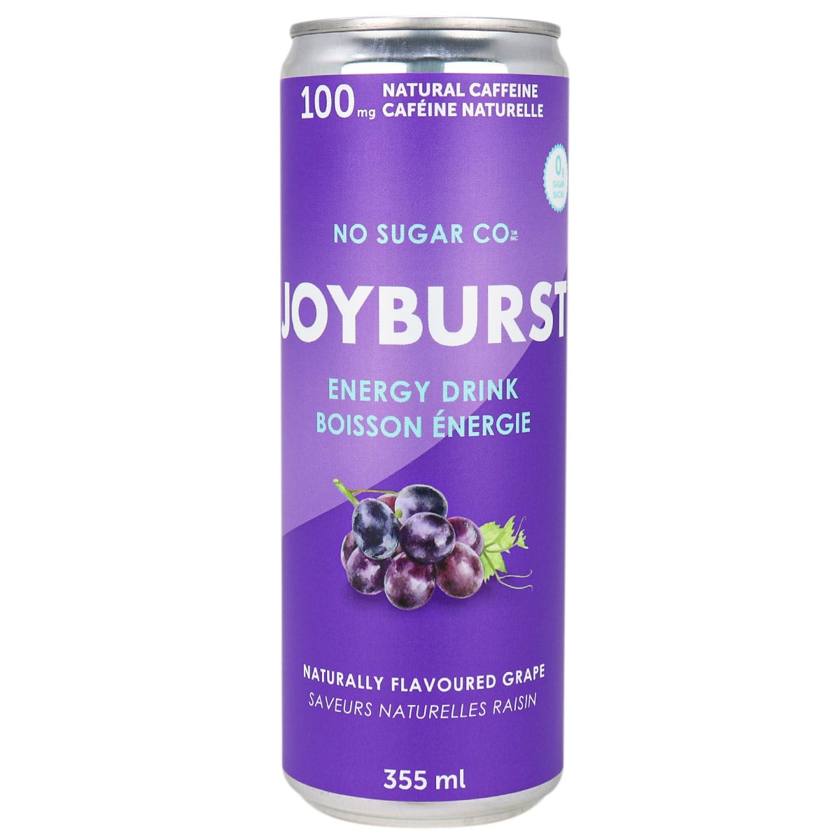 No Sugar Company Grape Joyburst Energy Drink