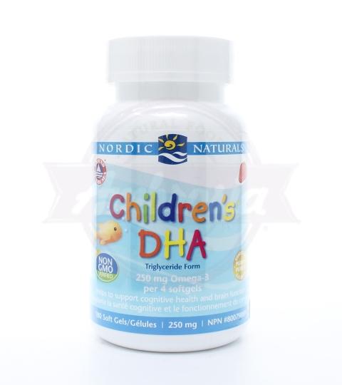 Nordic Naturals Children's DHA 250 mg, 180 Softgels