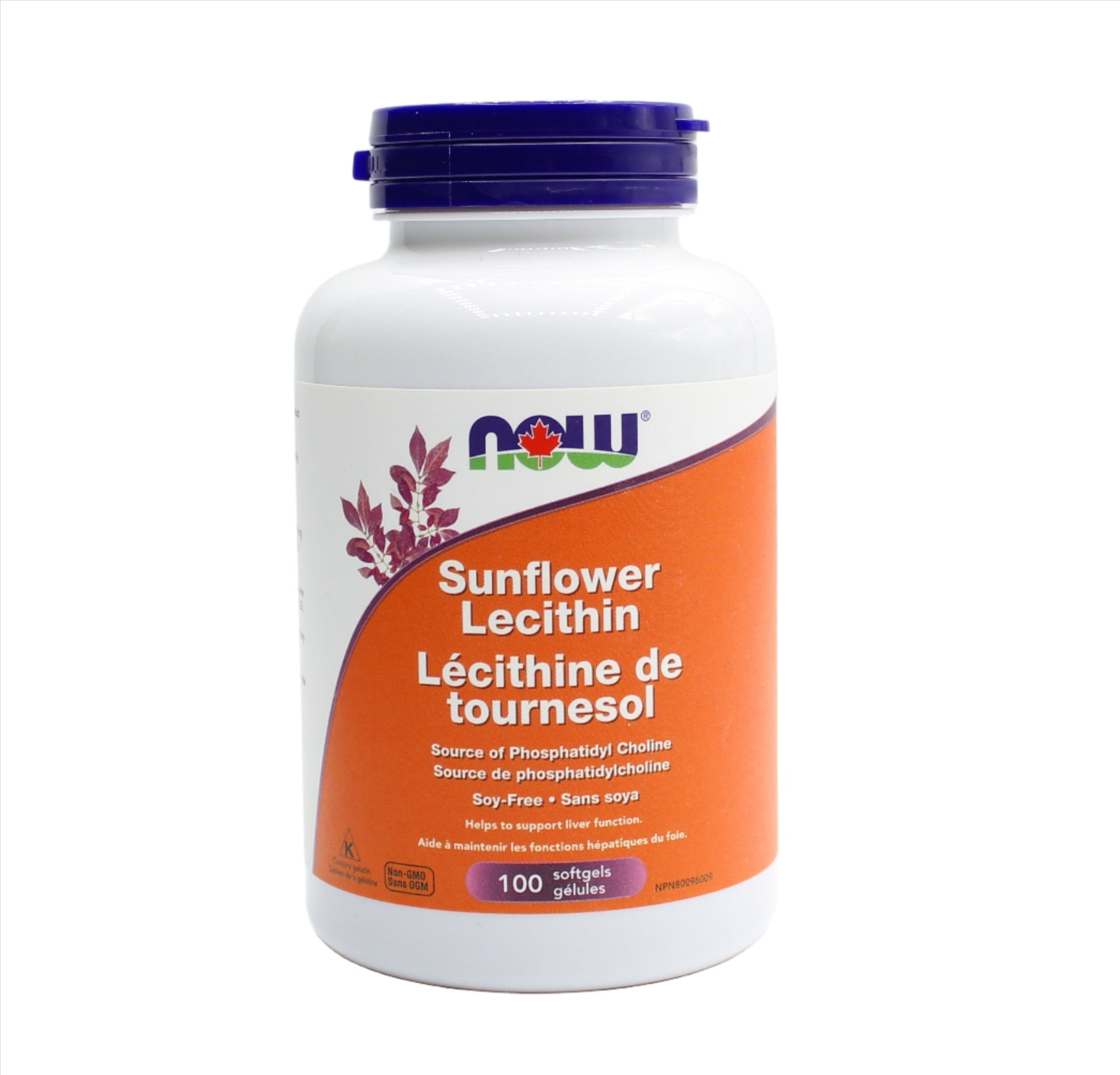 Now Sunflower Lecithin - 1200mg
