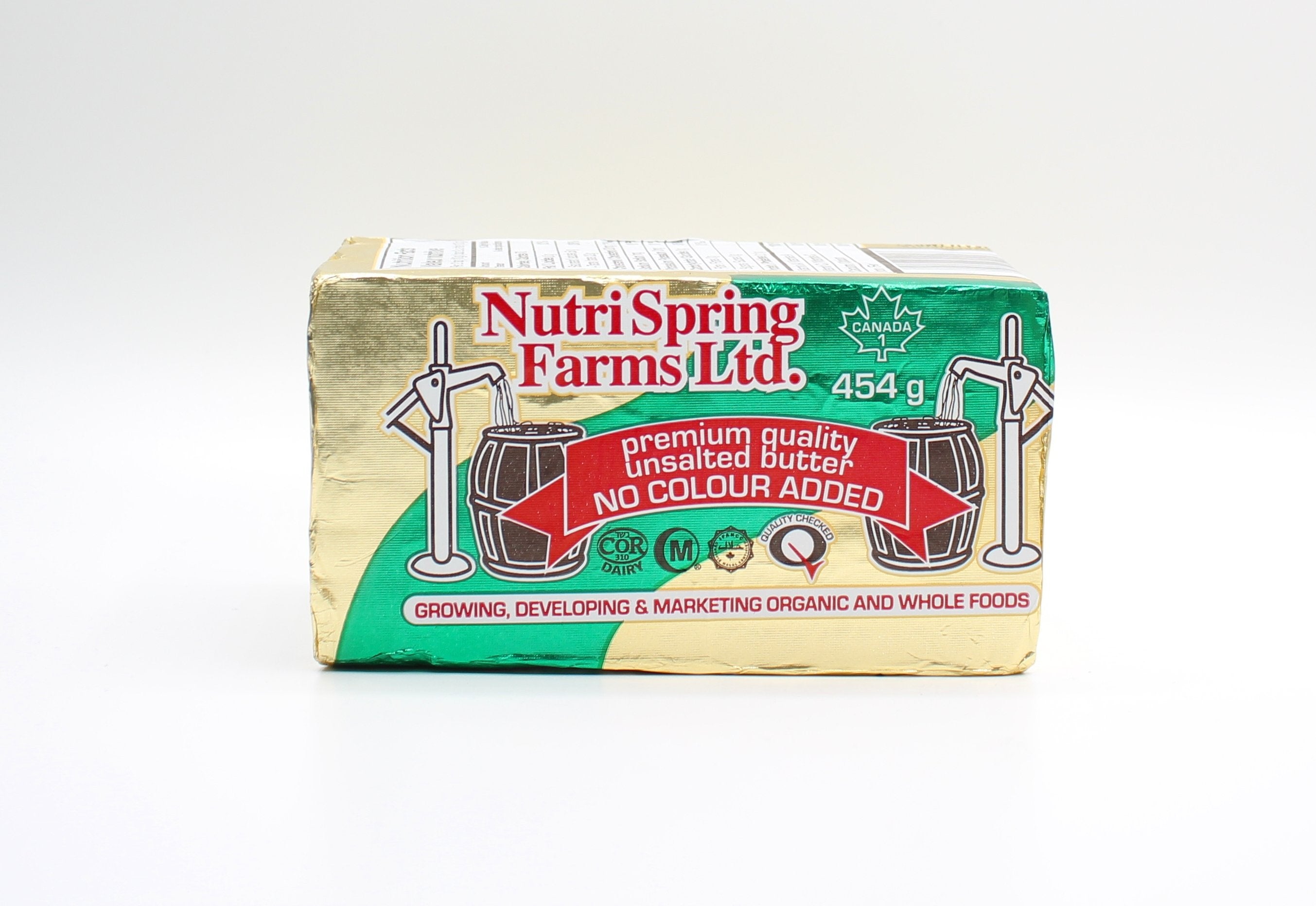 Nutri Spring Farms Unsalted Butter