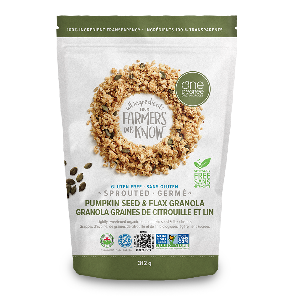 Sprouted Oat Pumpkin Seed & Flax Granola