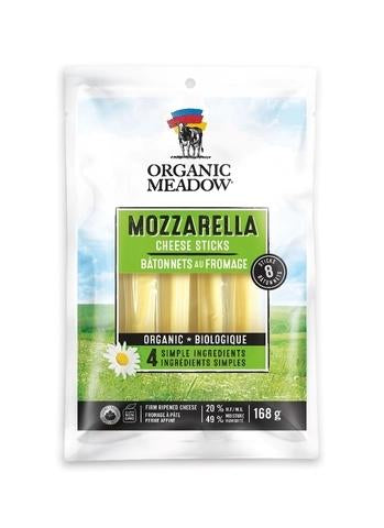 Organic Meadow Mozzarella Cheese Sticks