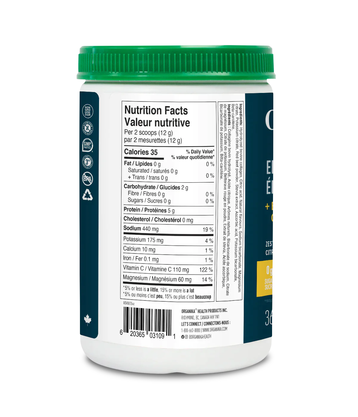 Zesty Lemon Berry Electrolytes + Collagen