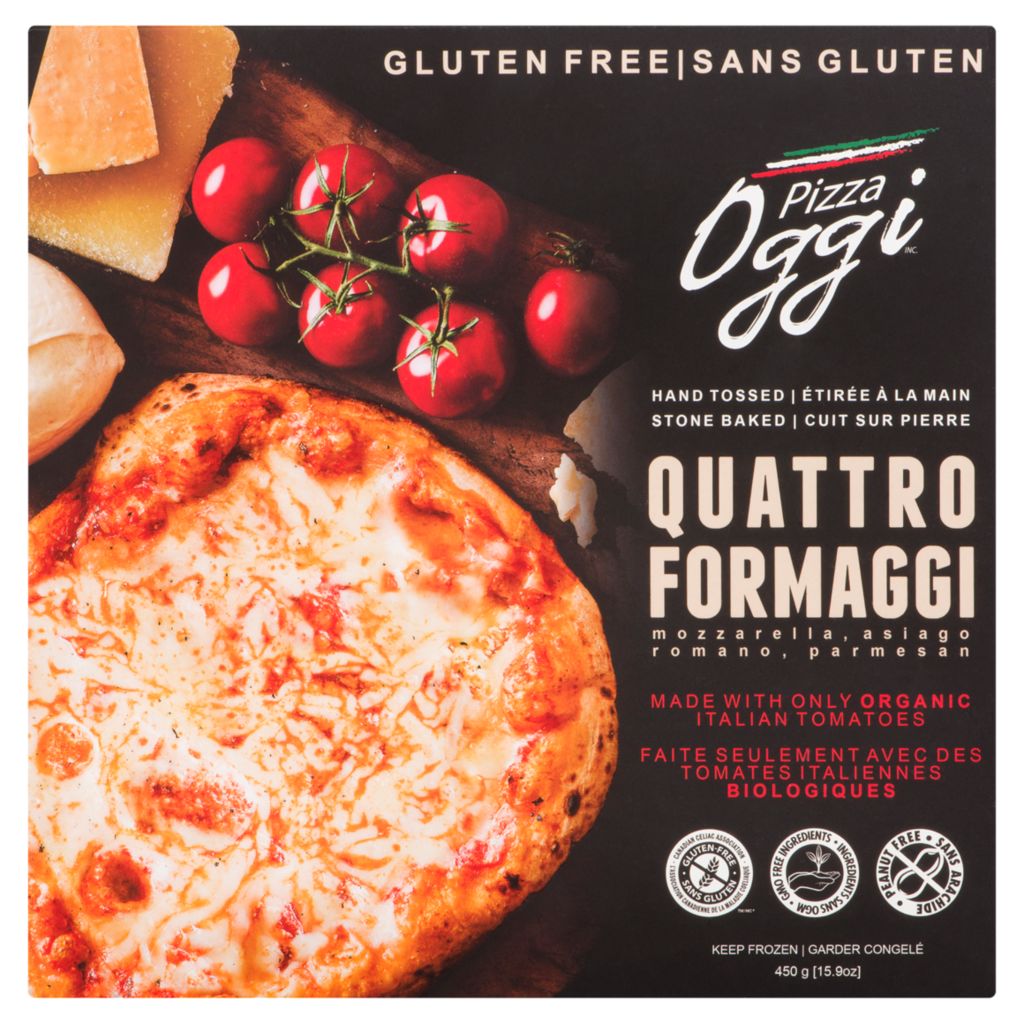 Oggi Foods Quattro Formaggi Pizza