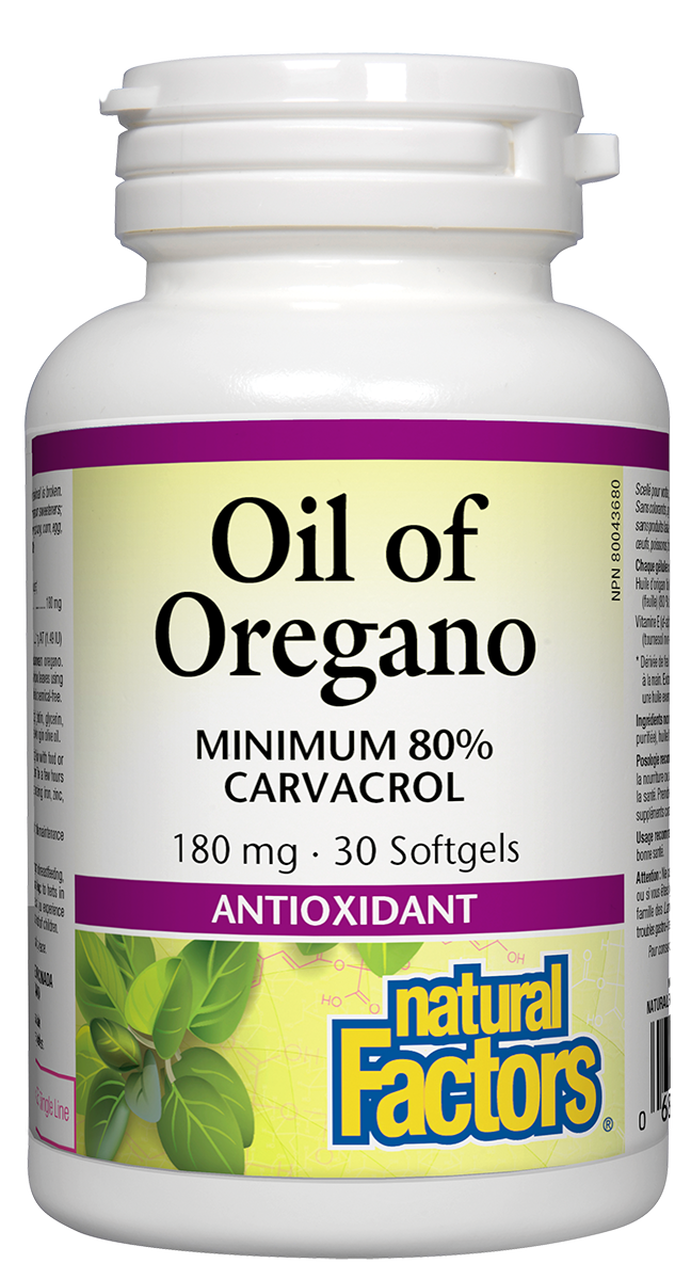 Natural Factors Organic Oil of Oregano