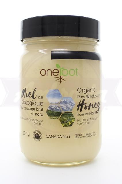 Oneroot Organic Raw Wildflower Honey