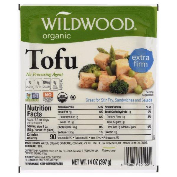 Wildwood Organic Extra Firm Tofu