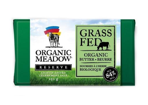 Organic Meadow Organic Grass Fed Lightly Salted Butter 84%