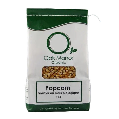 Oak Manor Organic Unpopped Popcorn