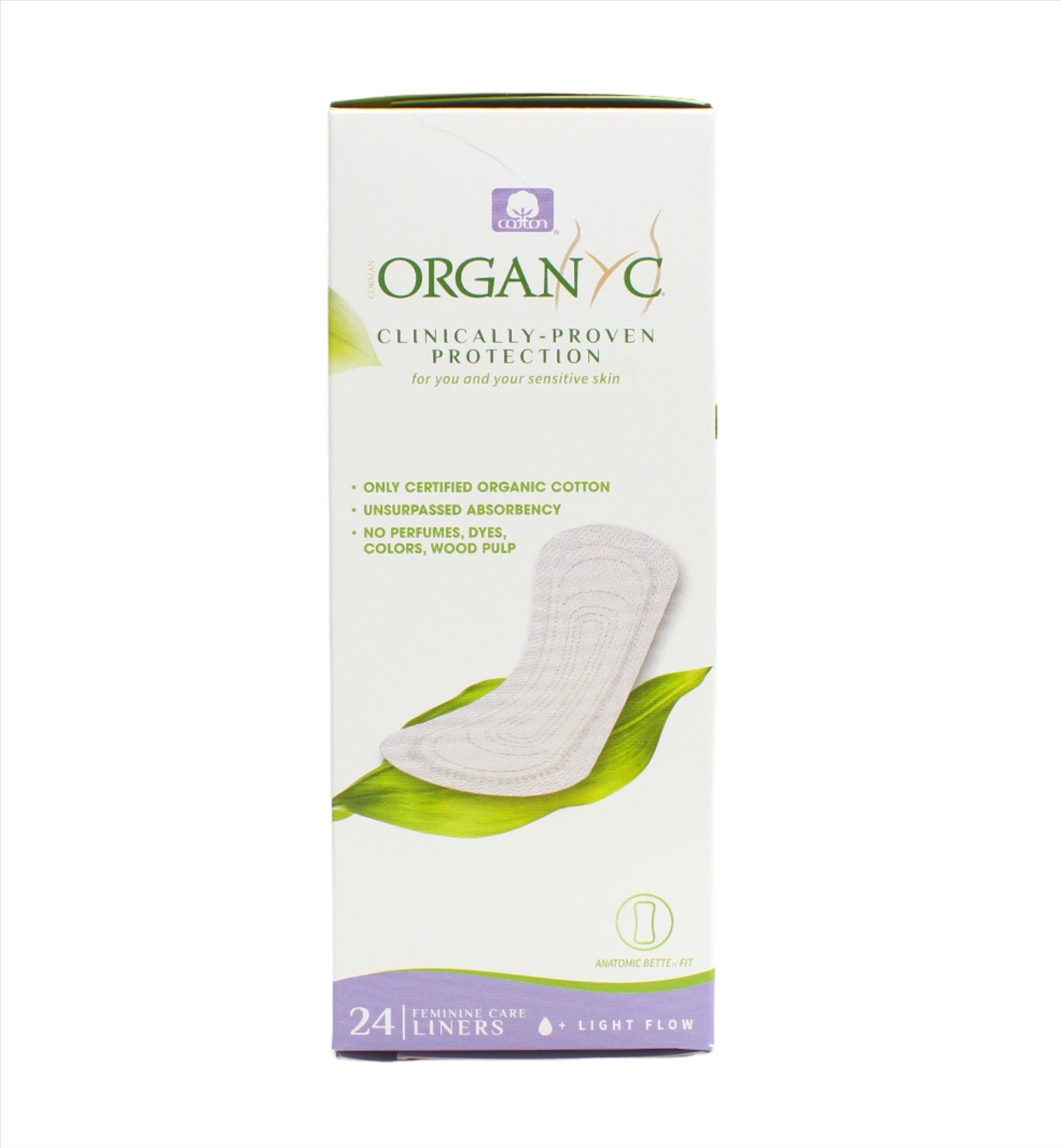 Organyc Organic Light Flow Panty Liners