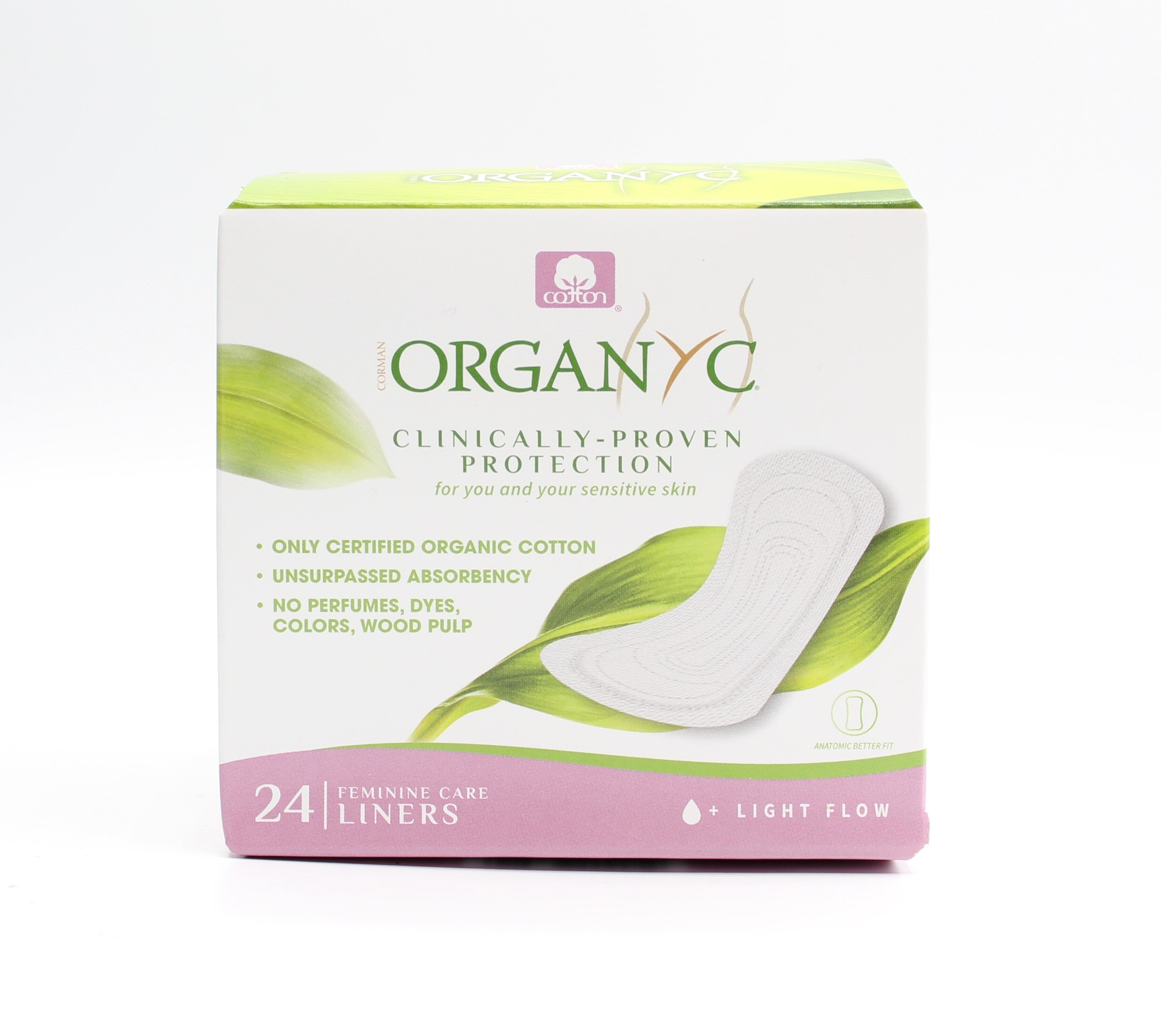 Organyc Organic Light Flow Panty Liners