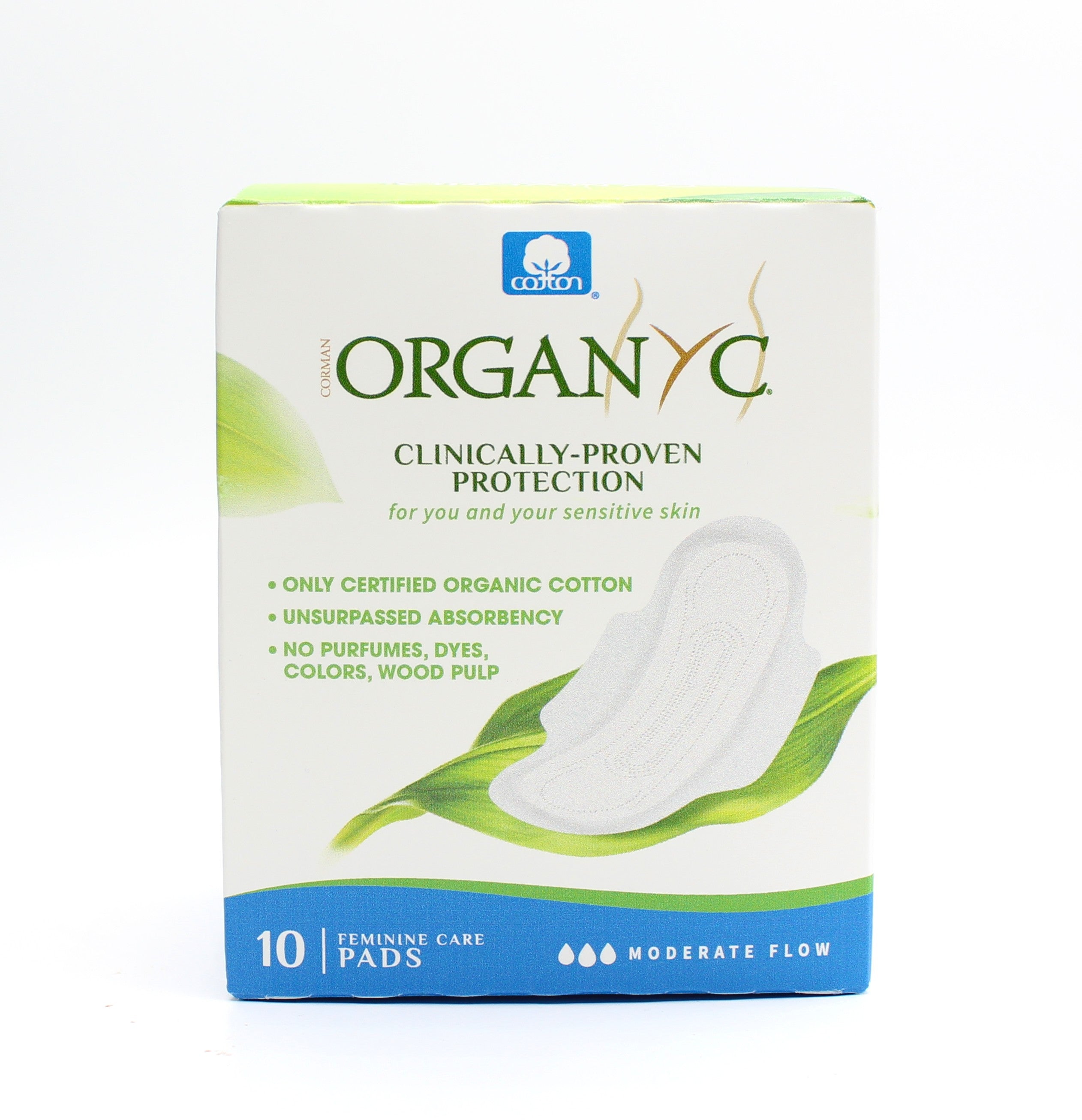 Organyc Organic Moderate Flow Pads