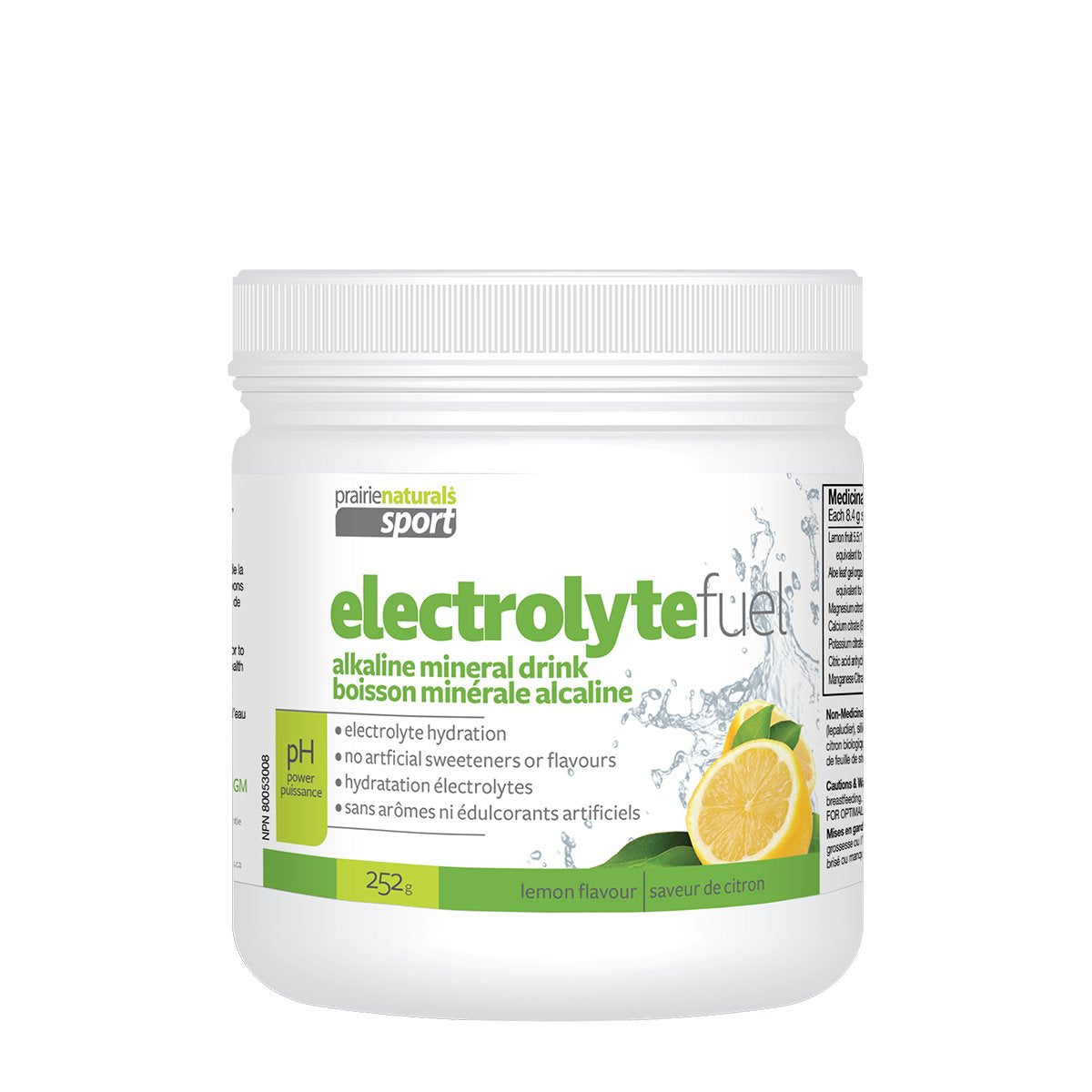 Prairie Naturals Lemon Electrolytes Fuel Sport