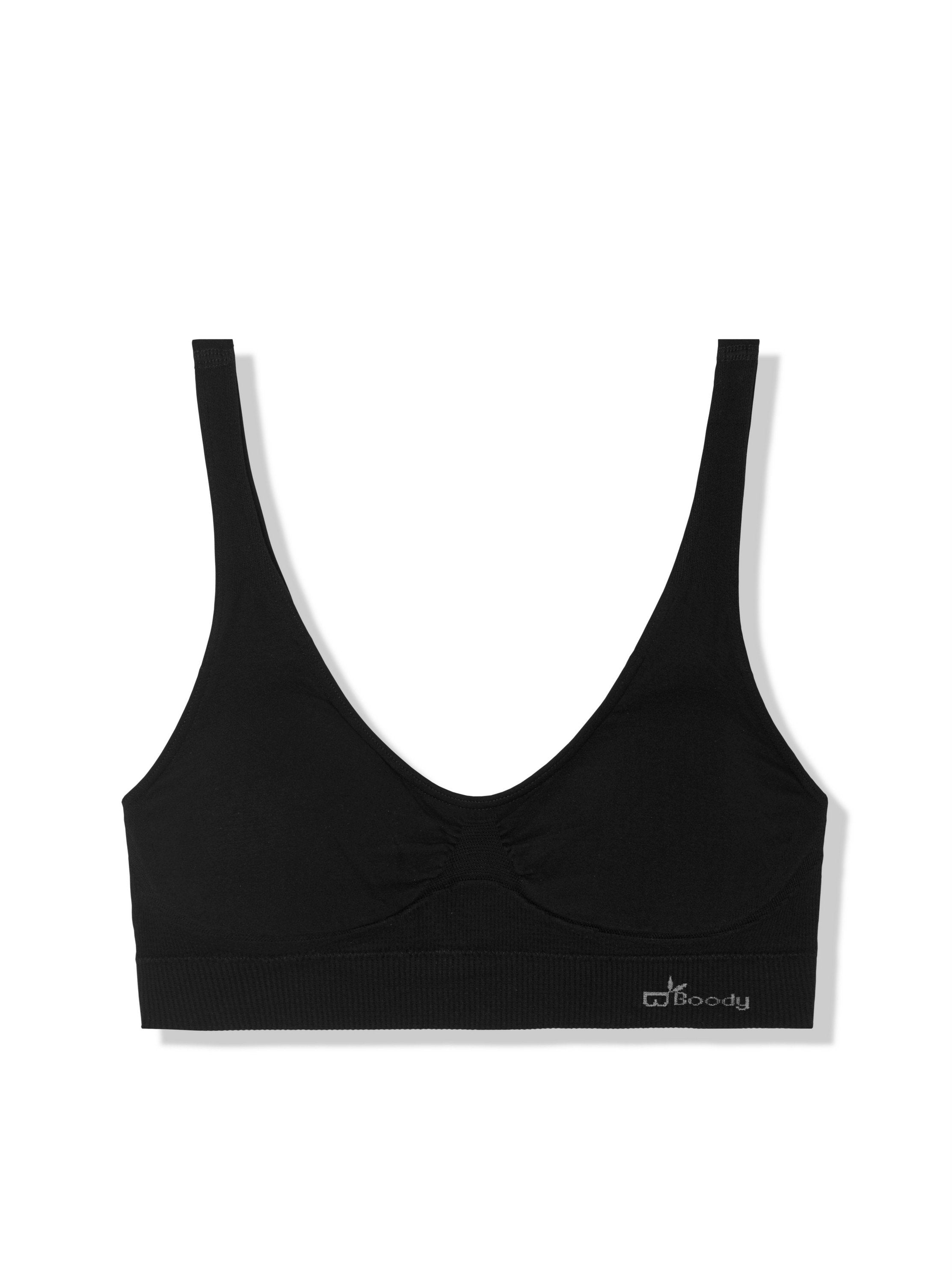 Boody Wear Padded Bra Black - Medium