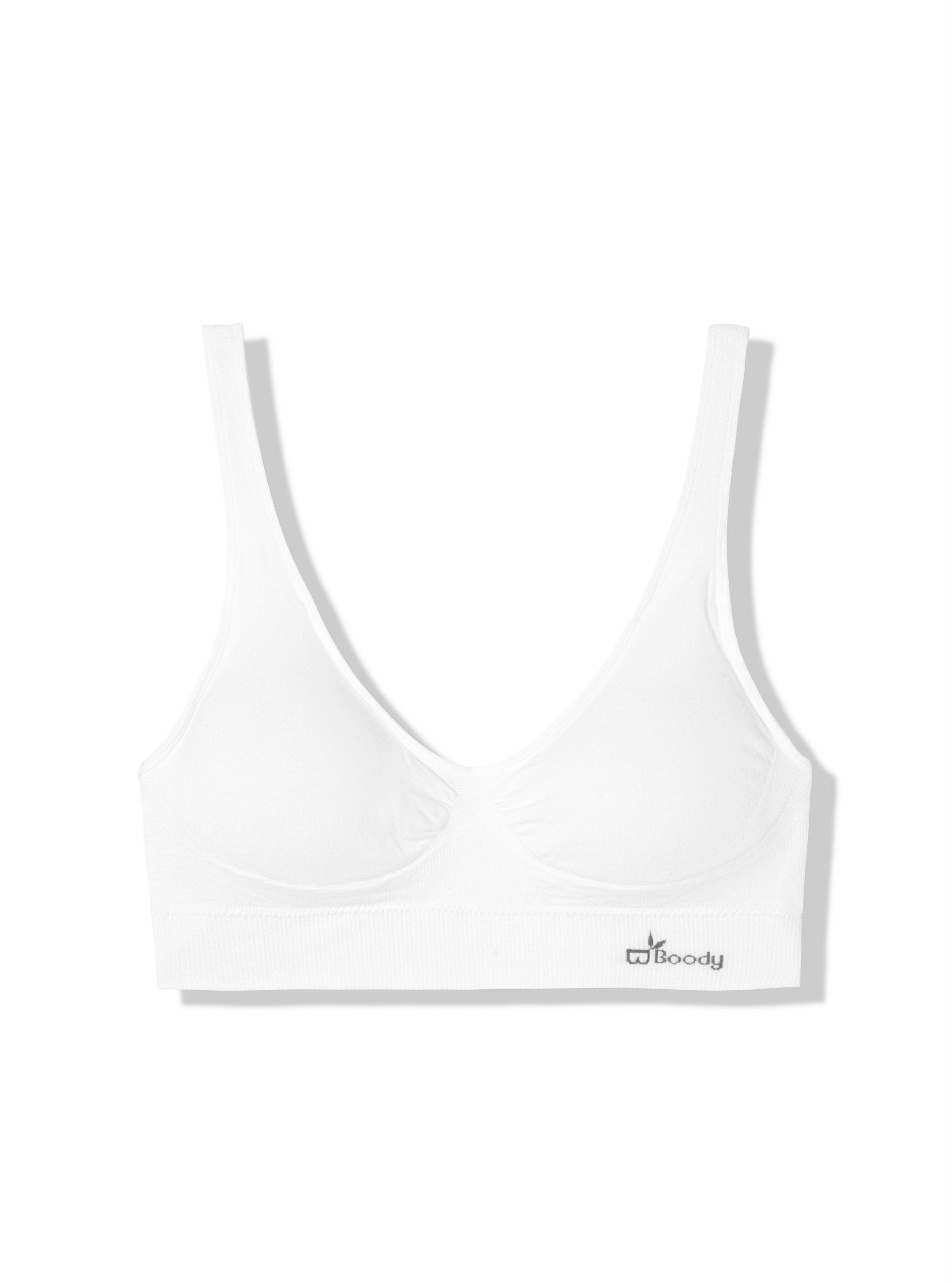 Boody Wear Padded Bra White - Small