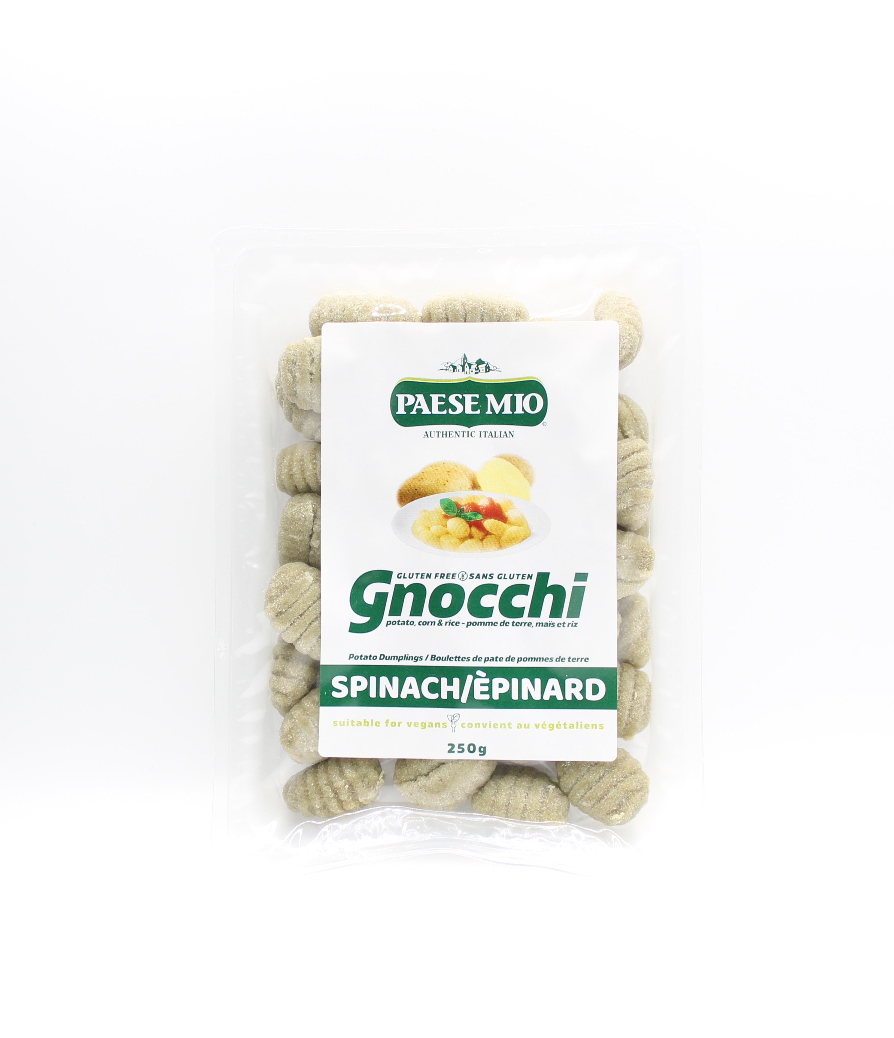 Paese Mio Gluten Free Spinach Gnocchi