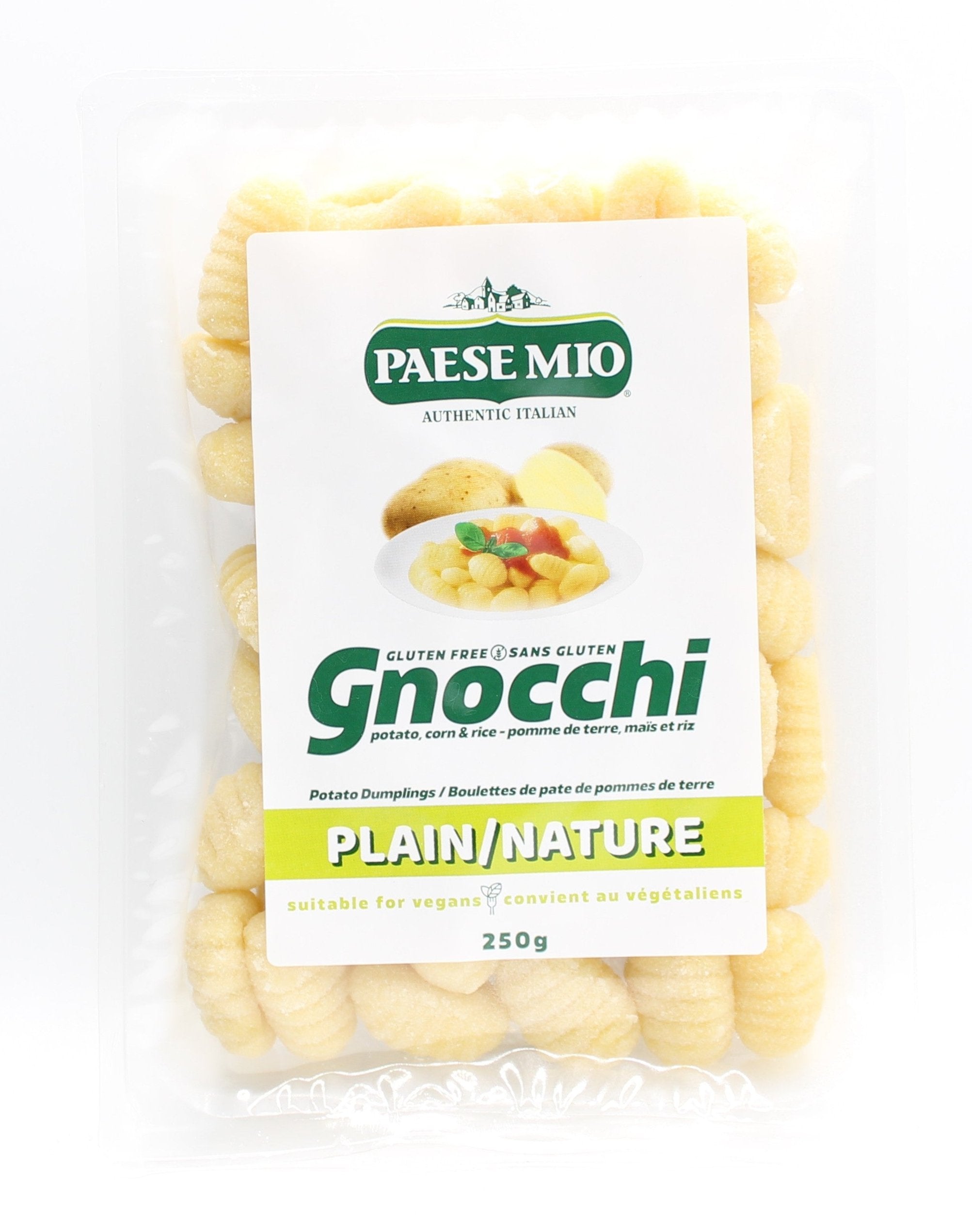 Paese Mio Gluten Fee Plain Gnocchi