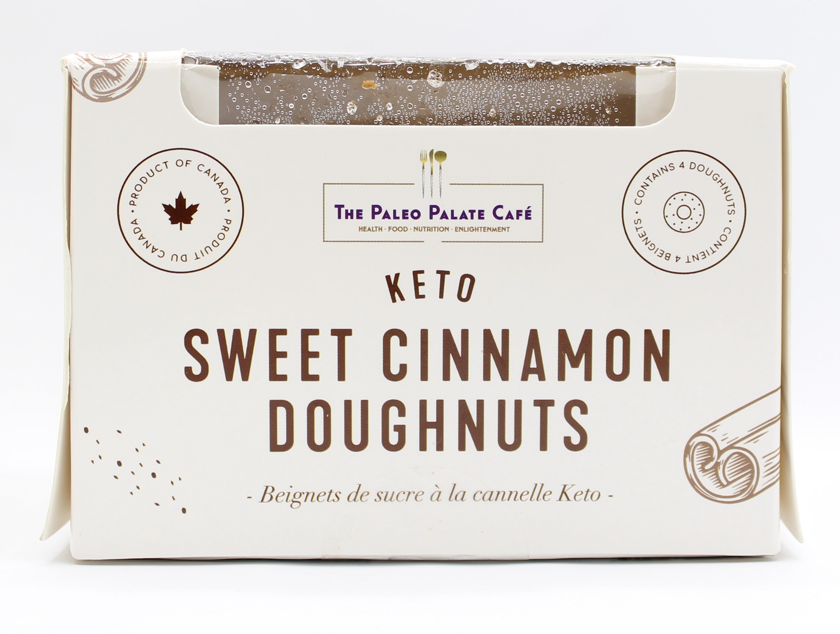 The Paleo Palate Cafe Keto Sweet Cinnamon Dougnuts