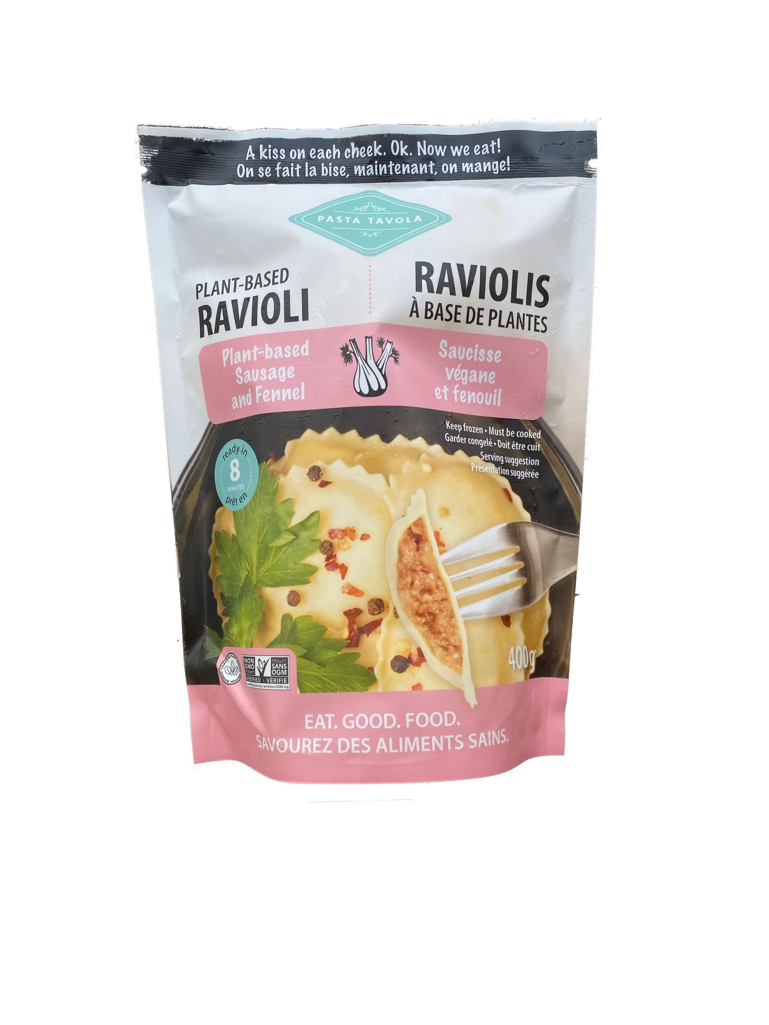 Plant-Based Sausage & Fennel Ravioli